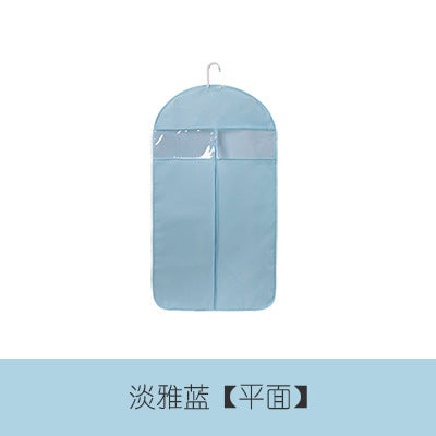 Clothes Dust Cover Hanging Transparent Dust Bag Home Wardrobe Coat Cover Clothing Dustproof Suit Cover Hanging Clothes Bag