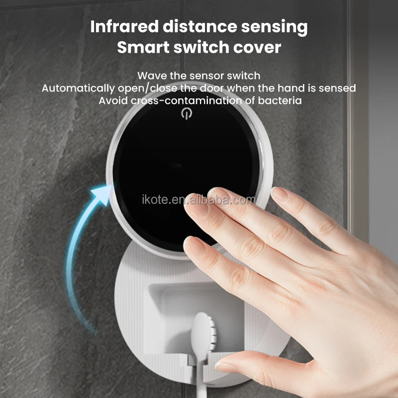 UV Electric Toothbrush Sanitizer – Smart Wall Mount Sterilizer