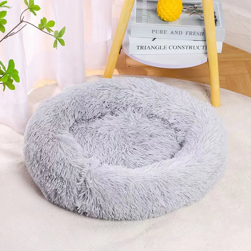 Washable Plush Pet Nest Bed