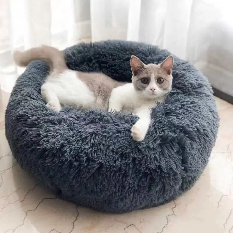 Washable Plush Pet Nest Bed
