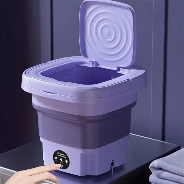 Portable Foldable Mini Washer & Dryer
