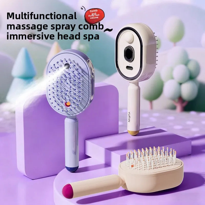 Electric Airbag Hair Comb - Spray Massage Anti-static