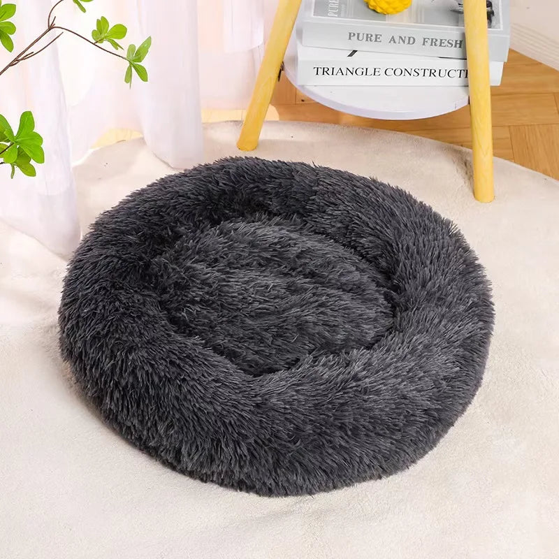 Washable Plush Pet Nest Bed