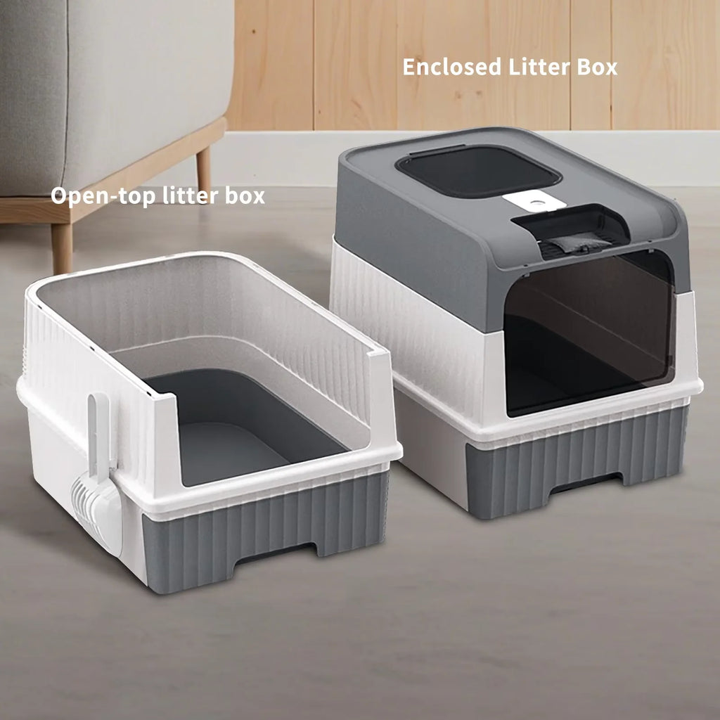 Anti-Splash Square Cat Toilet