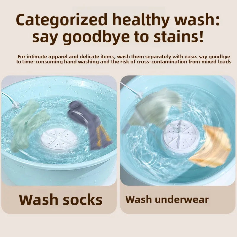 Portable Auto Mini Underwear Washer 12V