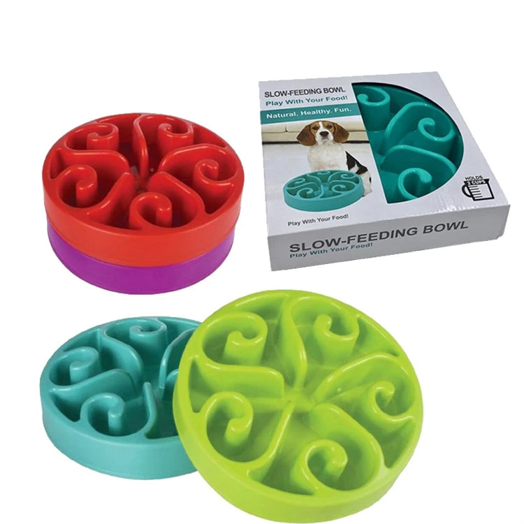 Anti-Gulp Pet Food Bowl
