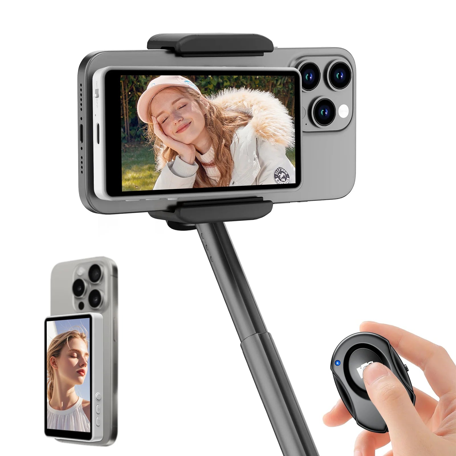 Selfie Screen Mirror Mount