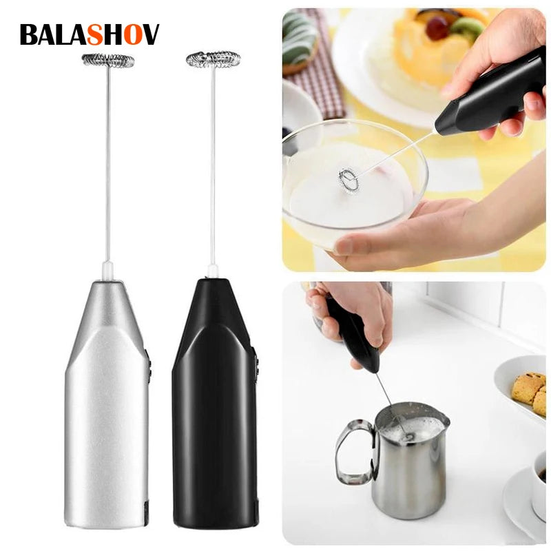 Electric Egg Beater & Handheld Milk Foamer