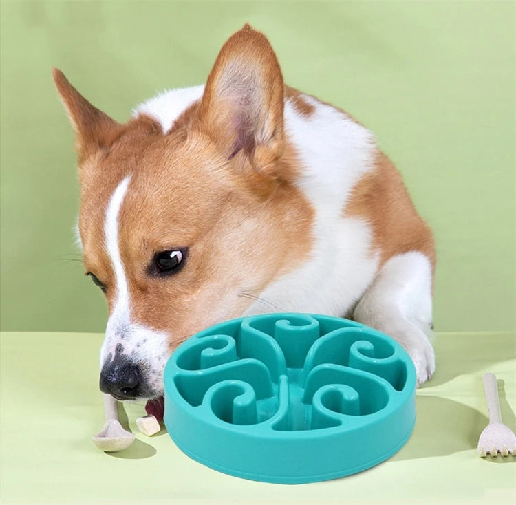 Anti-Gulp Pet Food Bowl