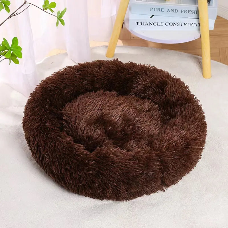 Washable Plush Pet Nest Bed