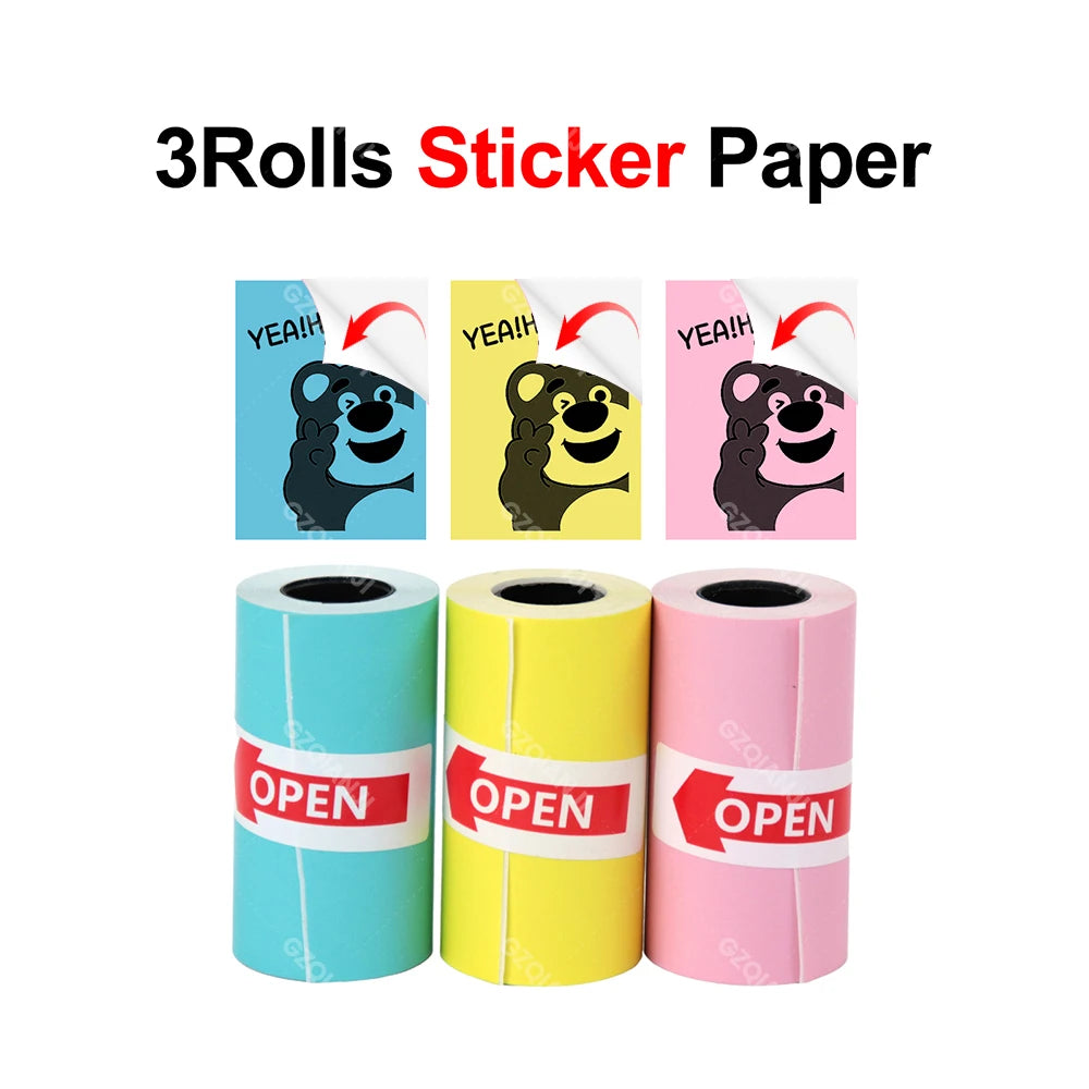 Mini Thermal Sticker Printer for iOS & Android