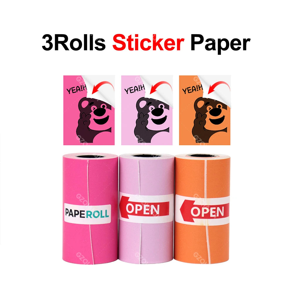 Mini Thermal Sticker Printer for iOS & Android