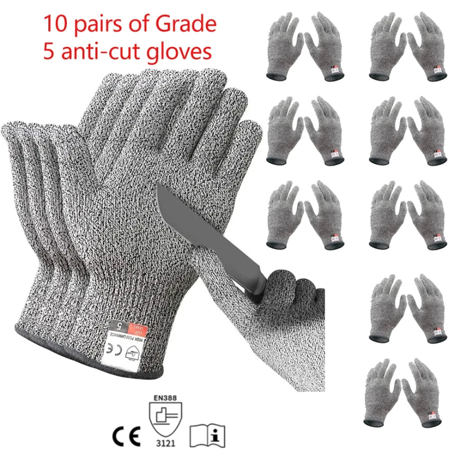 HPPE Anti-Cut Work Gloves