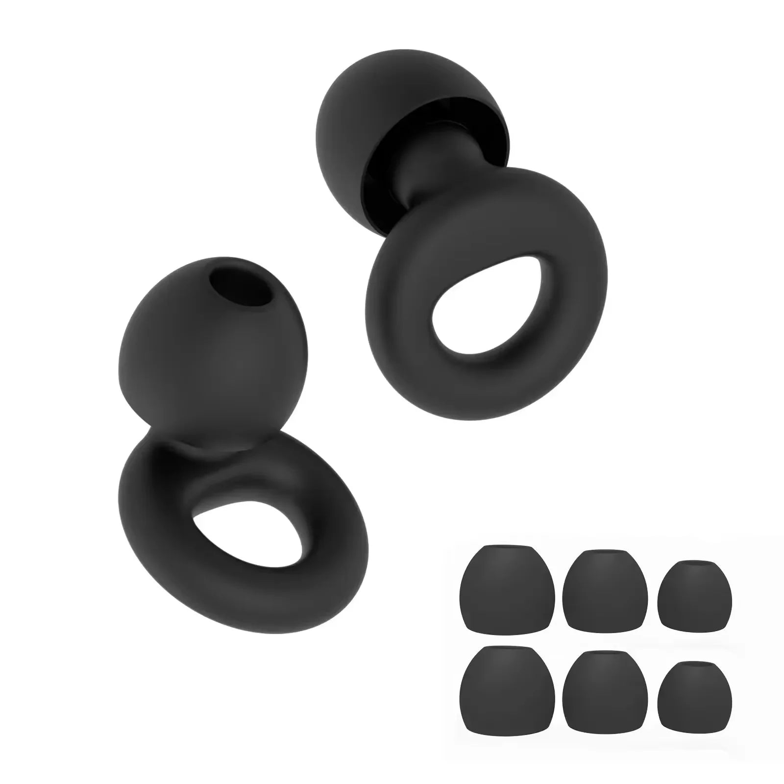 Soft Silicone Ear Plugs – Sleep, Swim, Work | Reusable Noise Protection