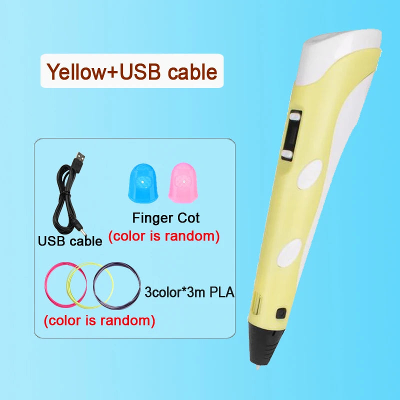 LCD Screen 3D Painting Pen for Children