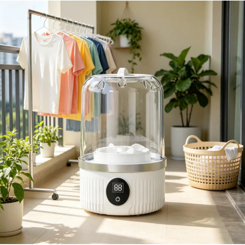 Mini Wireless Portable Washing Machine