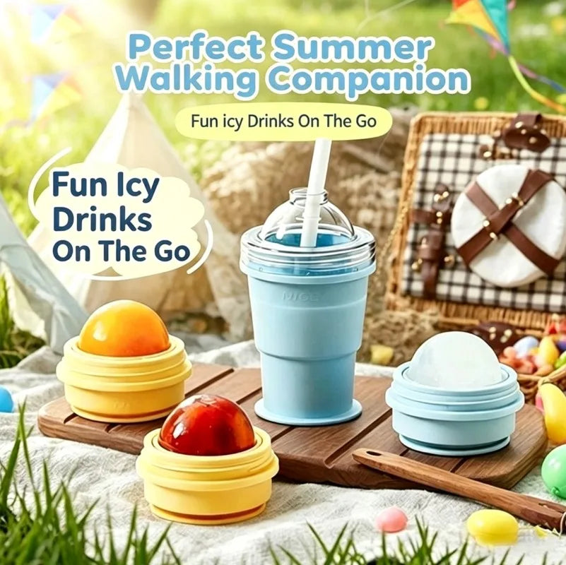 Quick-Transform Ice Straw Cup