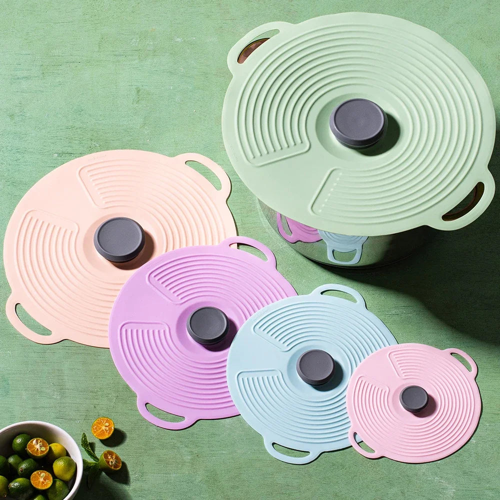 Eco-Friendly Silicone Bowl Lids