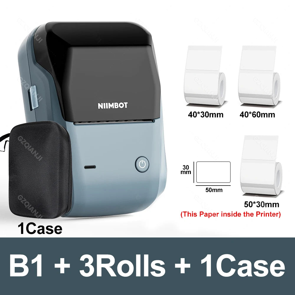 Niimbot B1 Bluetooth Sticker Printer Machine