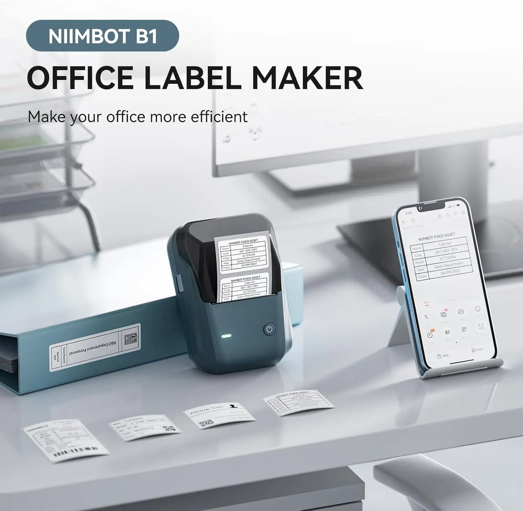 Niimbot B1 Bluetooth Sticker Printer Machine