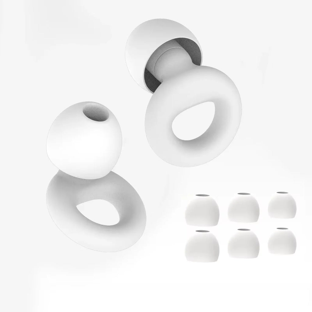 Soft Silicone Ear Plugs – Sleep, Swim, Work | Reusable Noise Protection