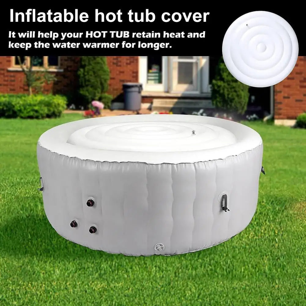 Energy-Saving Inflatable Hot Tub Cover