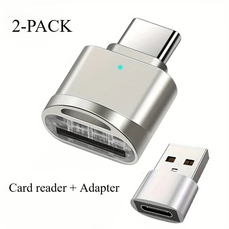 Type-C OTG TF Memory Card Reader for iPhone 15/16