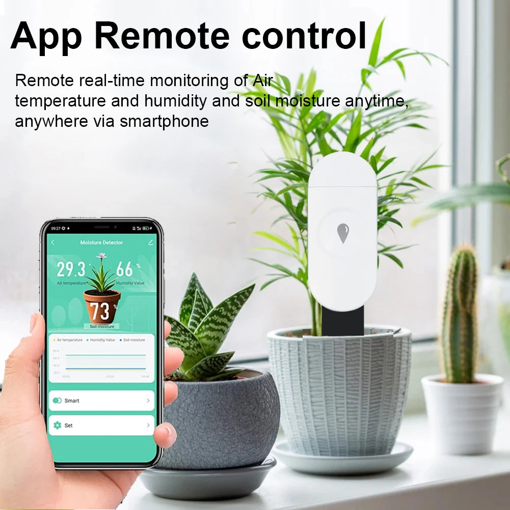 Smart Soil Sensor – Tuya App Monitor