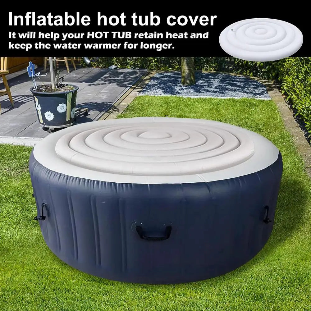 Energy-Saving Inflatable Hot Tub Cover