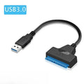 SATA 3 to USB 3.0 External SSD Adapter Cord