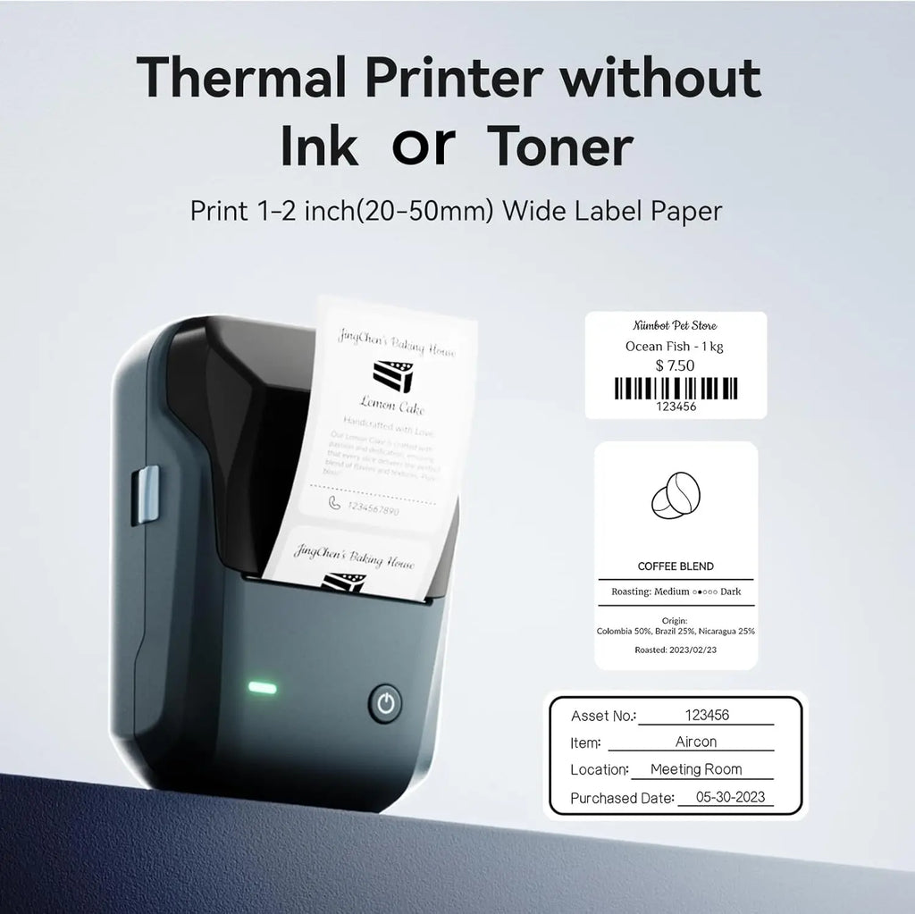 Niimbot B1 Bluetooth Sticker Printer Machine