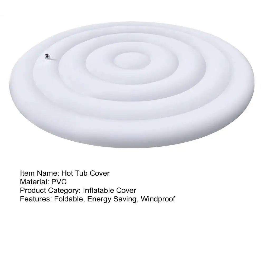 Energy-Saving Inflatable Hot Tub Cover