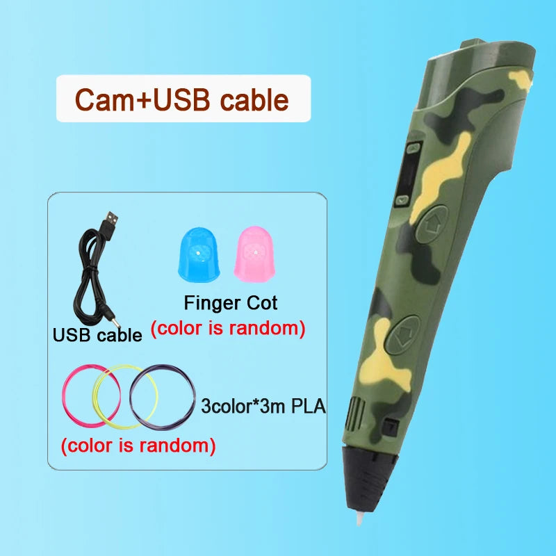 LCD Screen 3D Painting Pen for Children