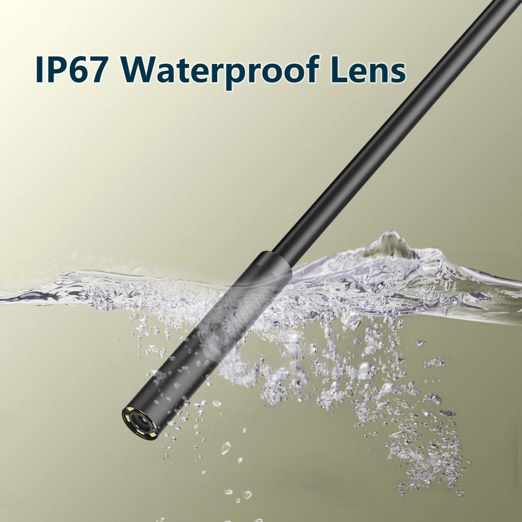 Flexible Type-C Endoscope Camera with 6 LEDs