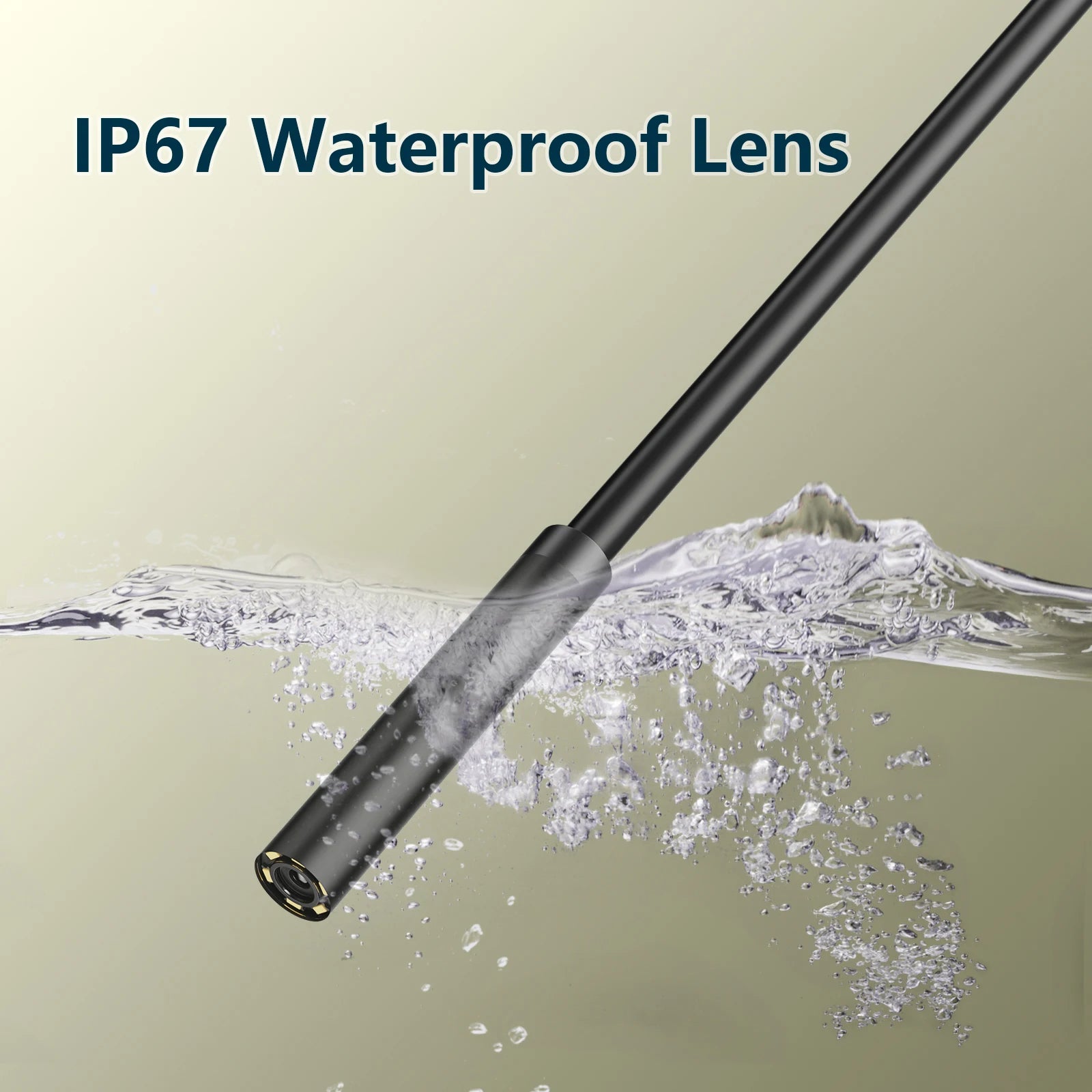 Flexible Type-C Endoscope Camera with 6 LEDs