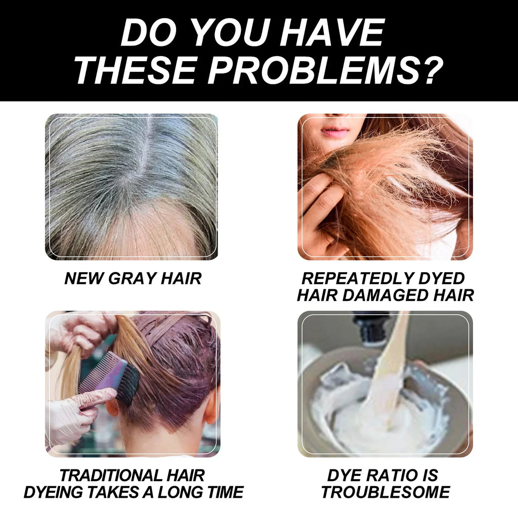 EELHOE Permanent Hair Dye – Plant-Based Gray Coverage