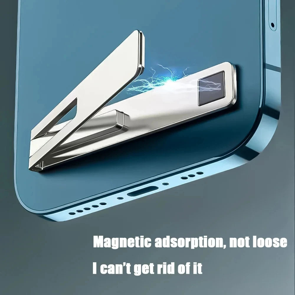 Magnetic Foldable Cell Phone Bracket for Desk
