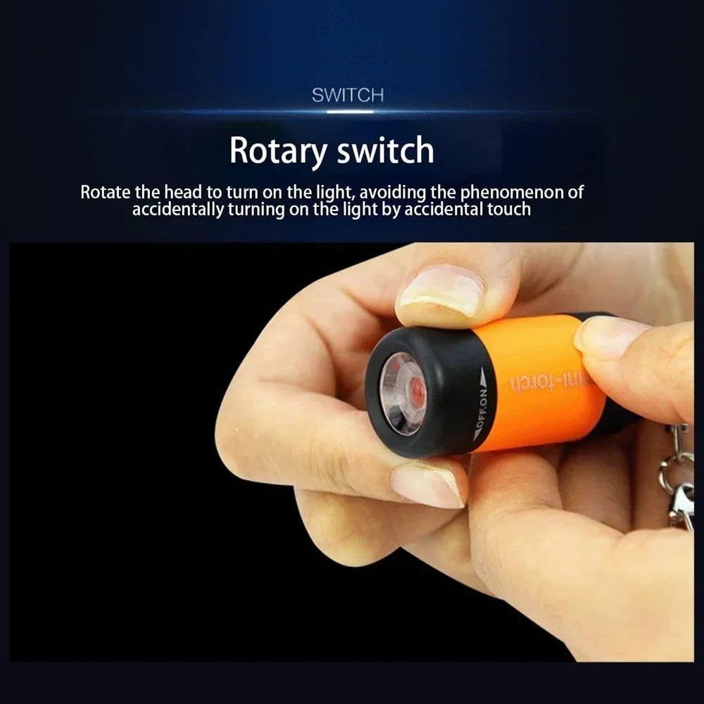  Outdoor Mini Flashlight – Rechargeable & Portable