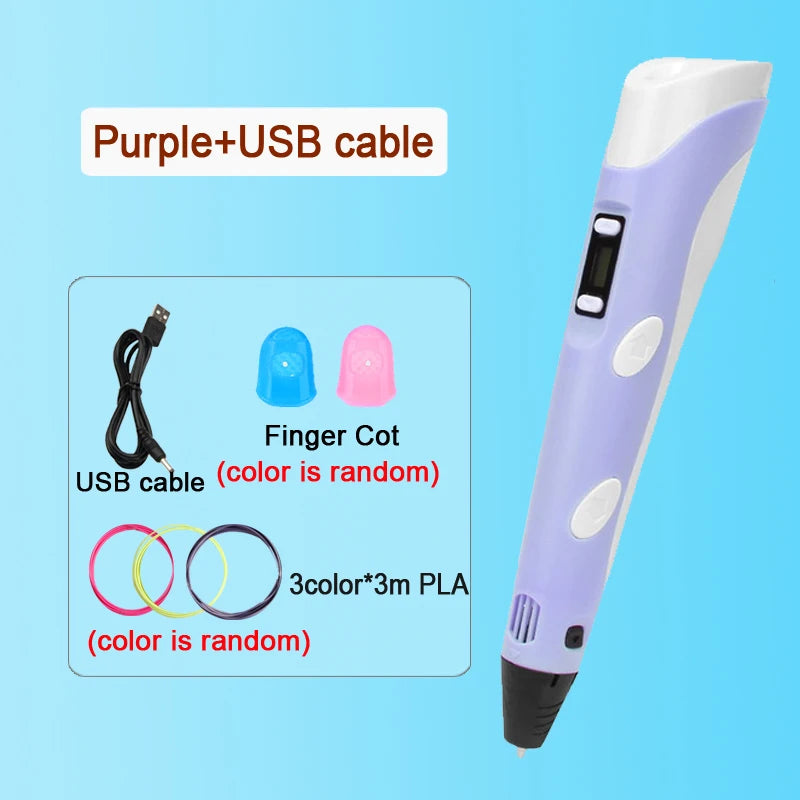 LCD Screen 3D Painting Pen for Children