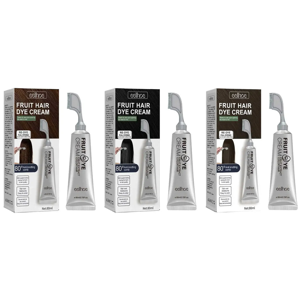 EELHOE Permanent Hair Dye – Plant-Based Gray Coverage