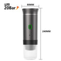 Wireless Rechargeable Travel Espresso Coffee Maker