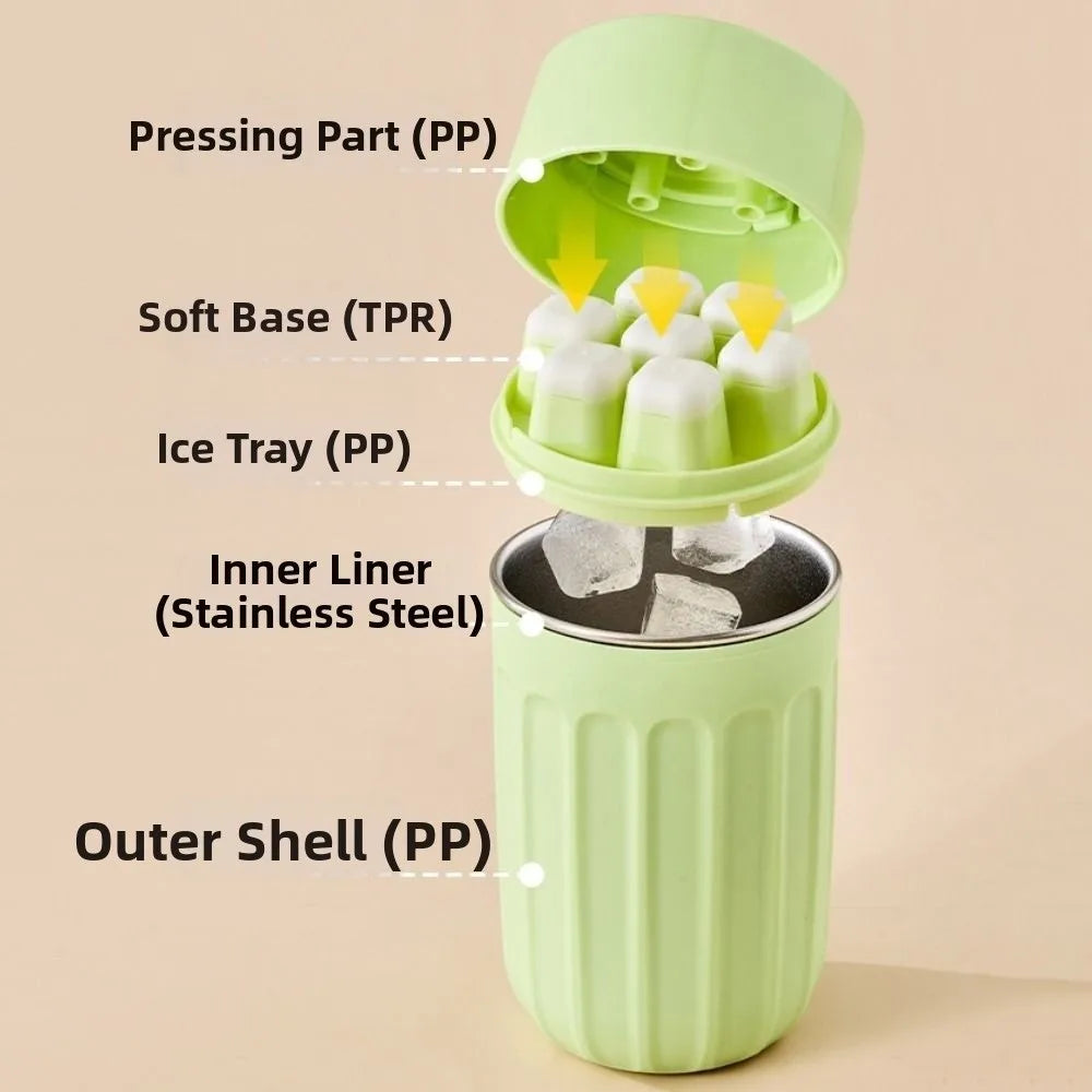 Quick-Release Ice Maker Cup