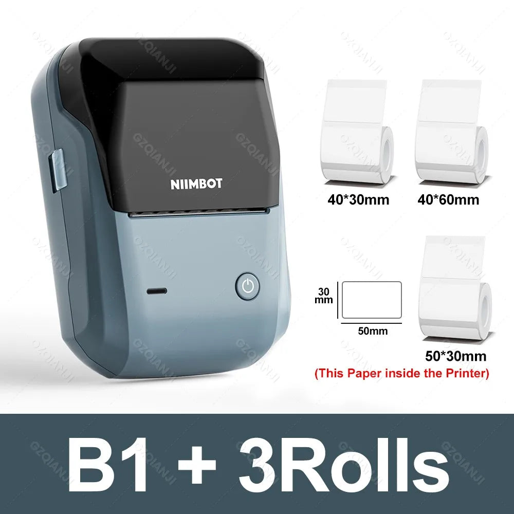 Niimbot B1 Bluetooth Sticker Printer Machine