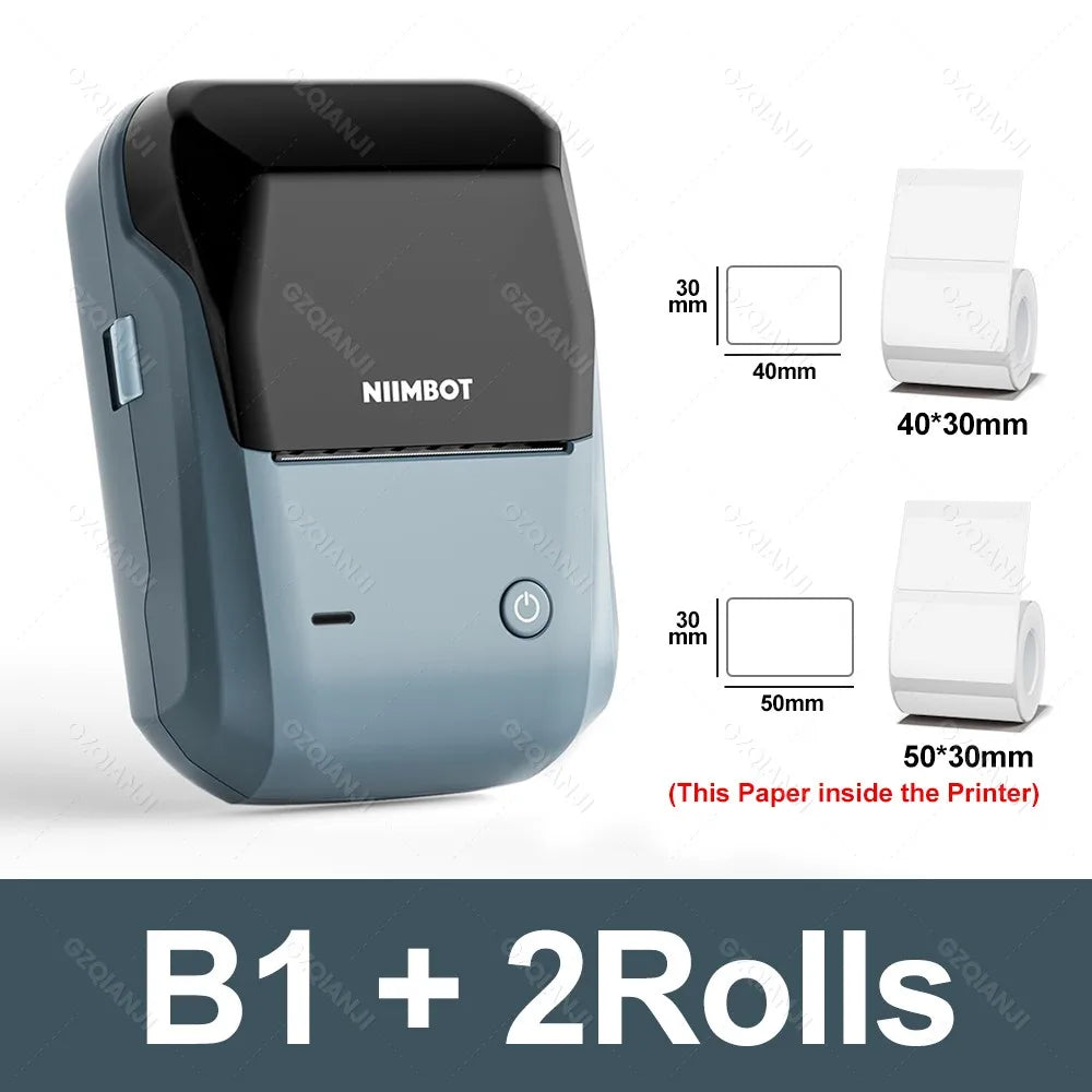 Niimbot B1 Bluetooth Sticker Printer Machine