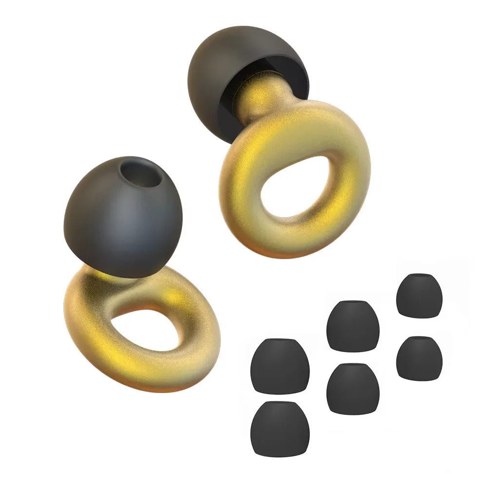 Soft Silicone Ear Plugs – Sleep, Swim, Work | Reusable Noise Protection