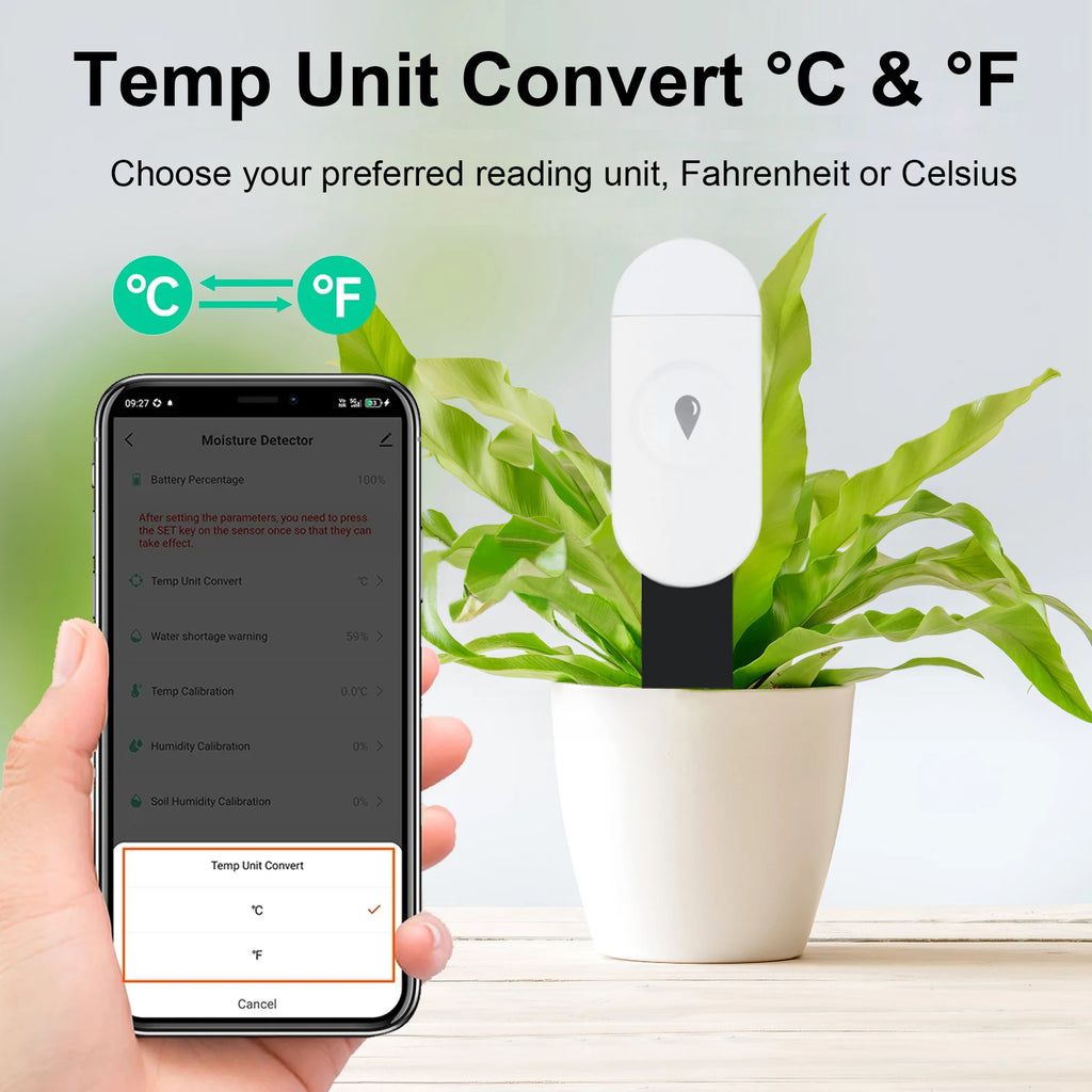 Smart Soil Sensor – Tuya App Monitor