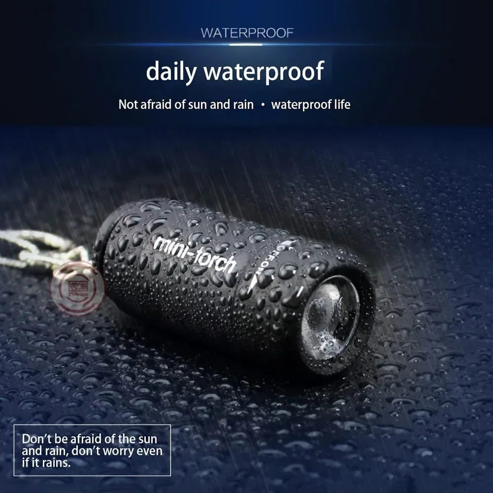  Outdoor Mini Flashlight – Rechargeable & Portable