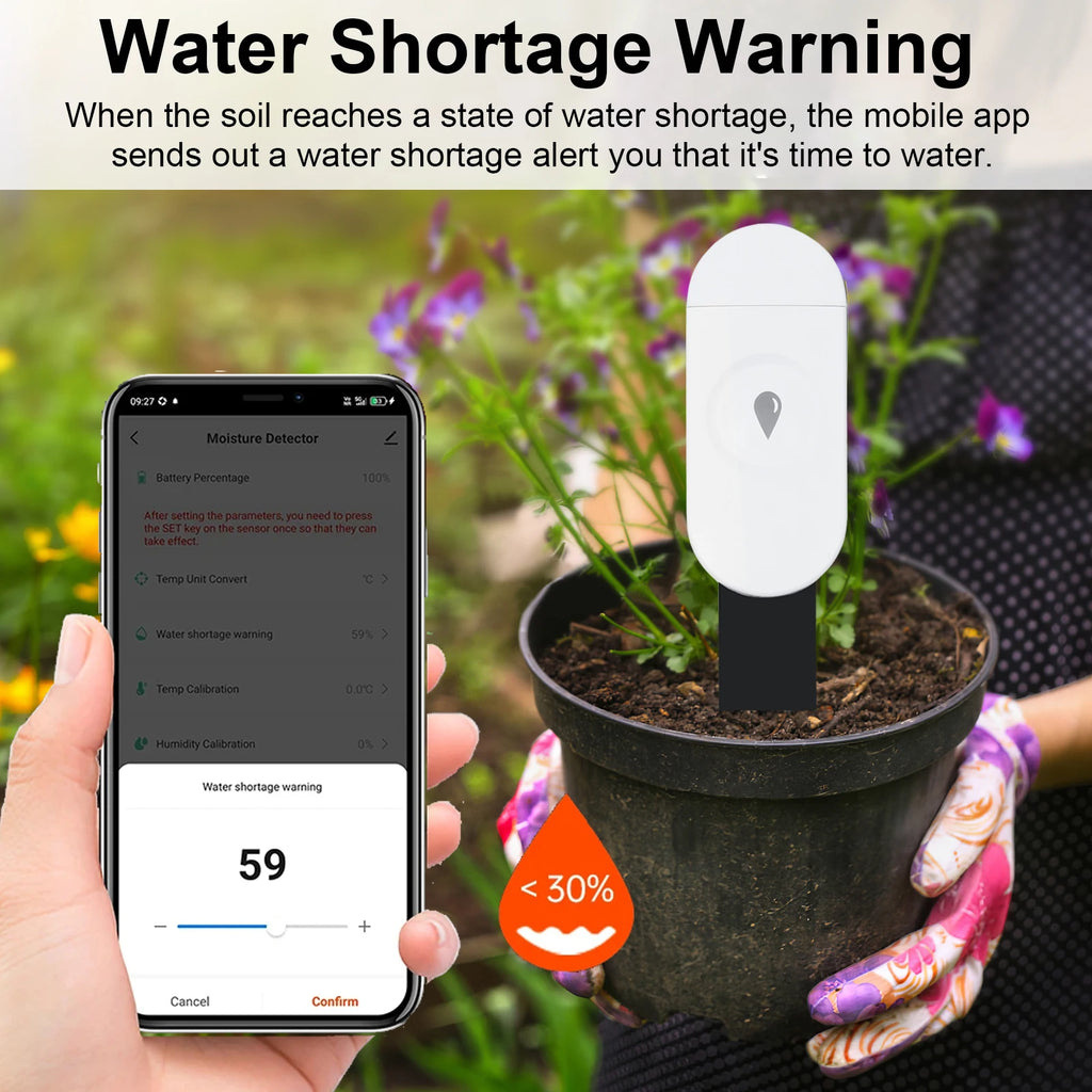 Smart Soil Sensor – Tuya App Monitor