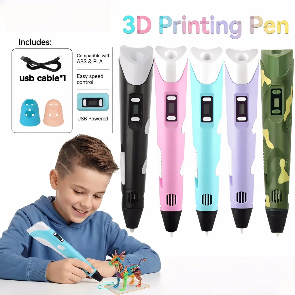 LCD Screen 3D Painting Pen for Children