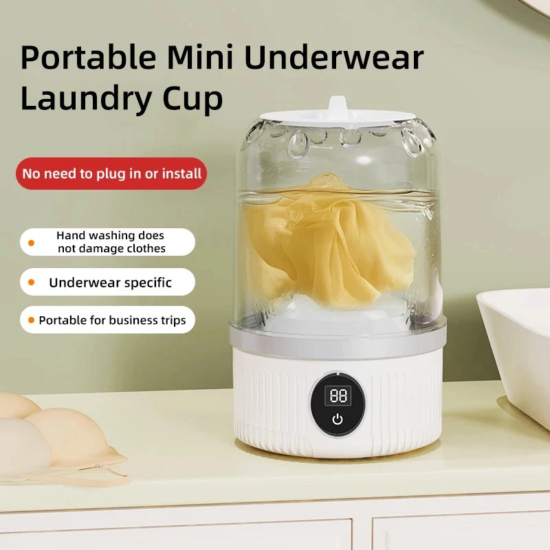 Mini Wireless Portable Washing Machine
